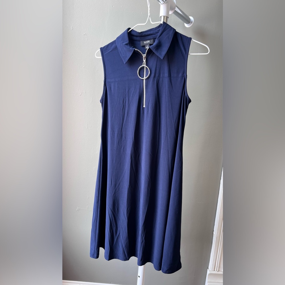 Navy blue dress